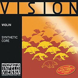 Thomastik Vision Titanium Orchestra Violin Strings E, Titanium 4/4 Size