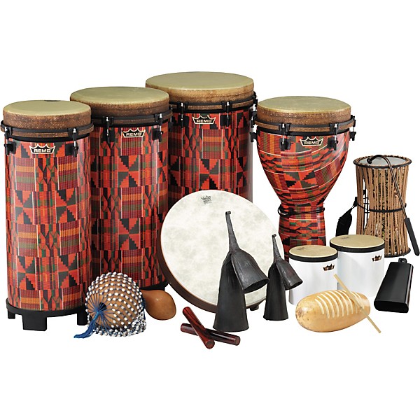 Remo World Music Drumming Packages Package B - 44 Instruments