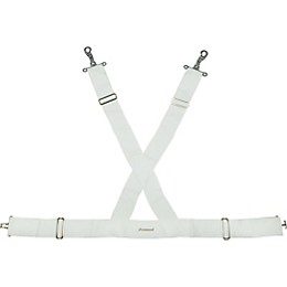 Ludwig Marching Bass Drum Sling White