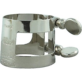 Bonade Alto Saxophone Ligature Alto Sax - Nickel - Inverted Bonade Alto Saxophone Ligature Alto Sax - Nickel - Inverted