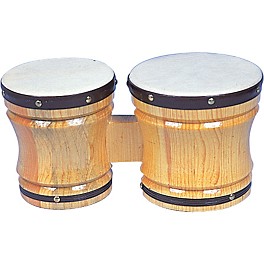 Rhythm Band Bongos Large 6-1/2 in. H x 5-1/2 in. Rhythm Band Bongos Large 6-1/2 in. H x 5-1/2 in.