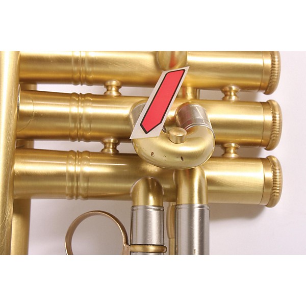 Open Box Kanstul 1600 Series Bb Trumpet Level 2 1600-5 Brushed Lacquer 886830192753