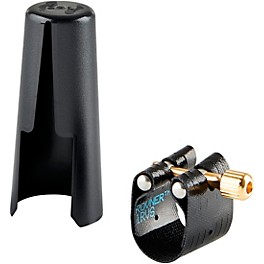 Rovner Dark Soprano Saxopho... Rovner Dark Soprano Saxophone Ligature and Cap 1RVS - Fits Most Rubber Soprano Sax Mouthpieces