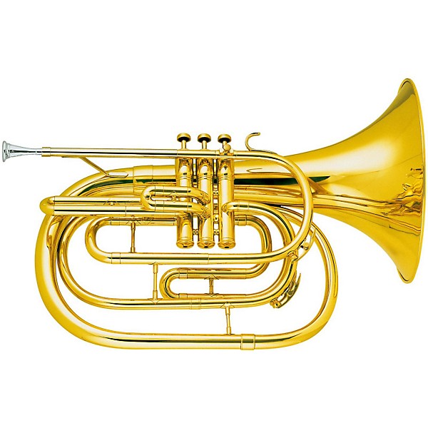 King 1122 Ultimate Series Marching Bb French Horn 1122 Lacquer