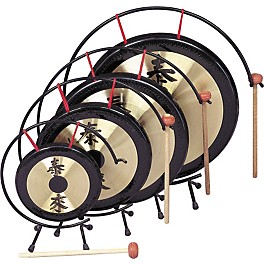 Rhythm Band Oriental Table Gongs 14 in. Gong Rb1073 Rhythm Band Oriental Table Gongs 7 in. Gong Rb1070