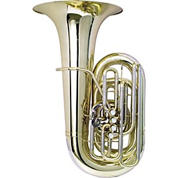 Besson BE995 Sovereign Series 5-Valve 4/4 CC Tuba Silver