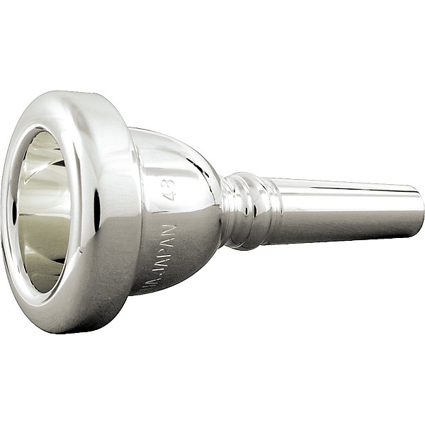 Yamaha Standard Series Small Shank Trombone Mouthpiece in Silver