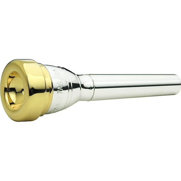 Open Box Yamaha Heavyweight Series Trumpet Mouthpiece with Gold-Plated Rim and Cup Level 2 14A4a 190839817228