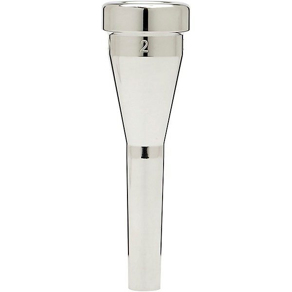 Denis Wick DW6882 HeavyTop Series Trumpet Mouthpiece in Silver 2