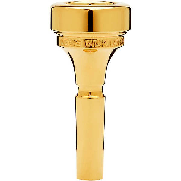 Denis Wick DW4881 Classic Series Cornet Mouthpiece in Gold 4
