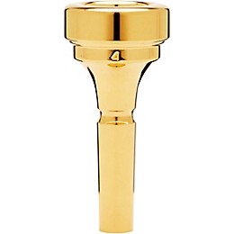 Denis Wick DW4881 Classic Series Cornet Mouthpiece in Gold 4