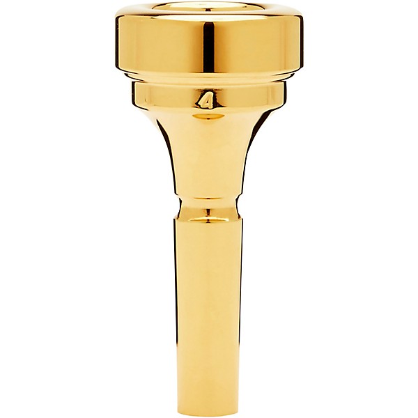 Denis Wick DW4881 Classic Series Cornet Mouthpiece in Gold 4
