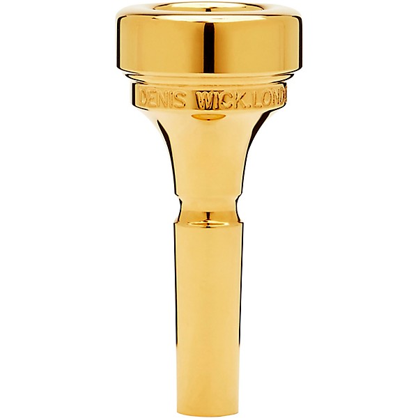 Denis Wick DW4881 Classic Series Cornet Mouthpiece in Gold 5