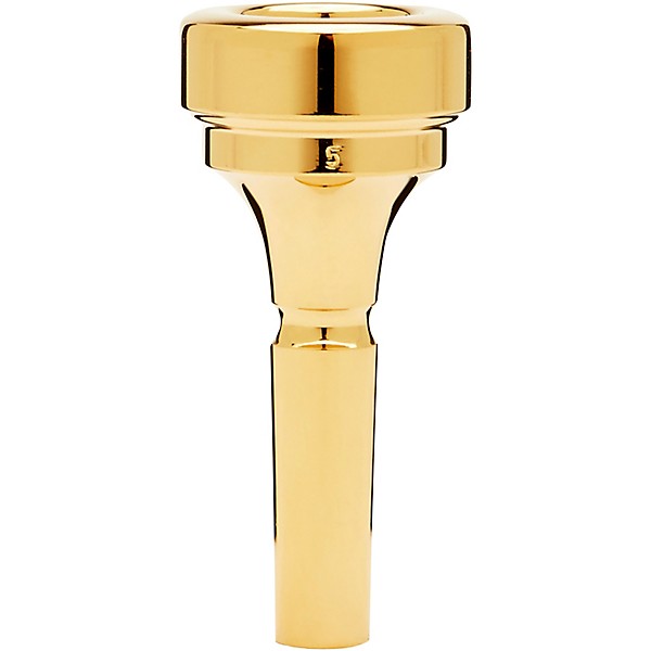 Denis Wick DW4881 Classic Series Cornet Mouthpiece in Gold 5