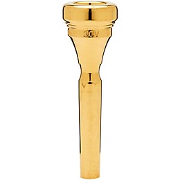 Open Box Denis Wick DW4882 Classic Series Trumpet Mouthpiece in Gold Level 2 Regular, 1.5C 197881421441