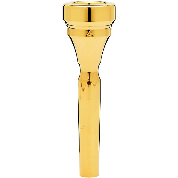 Denis Wick DW4882 Classic Series Trumpet Mouthpiece in Gold 4