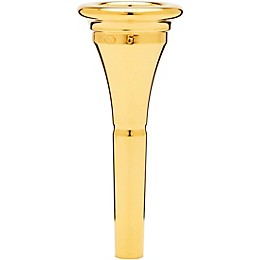 Denis Wick DW4884 Classic Series French Horn Mouthpiece in Gold 5