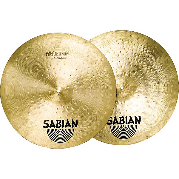 SABIAN HH Hand Hammered Germanic Series Orchestral Cymbal Pair 20 in.