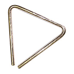 SABIAN Hand-Hammered Bronze Triangles 6 in. Triangle