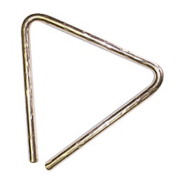 SABIAN Hand-Hammered Bronze Triangles 6 in. Triangle SABIAN Hand-Hammered Bronze Triangles 6 in. Triangle