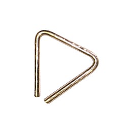 SABIAN Hand-Hammered Bronze Triangles 8 in. Triangle SABIAN Hand-Hammered Bronze Triangles 4 in. Triangle