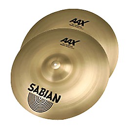 SABIAN AAX New Symphonic Medium Heavy Cymbal Pair 17 in.