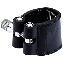 Vandoren Leather Saxophone Ligature With Cap Sopran... Vandoren Leather Saxophone Ligature With Cap Bari Sax with Plastic Cap