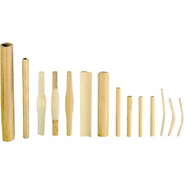 Vandoren Double Reed Cane Bassoon - Gouged, Box of 10 Vandoren Double Reed Cane Oboe - Gouged / Shaped, Medium  (10 Pcs)