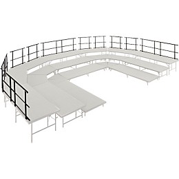 Midwest Folding Products Stages & Seated Risers Guard Rails 30" Long 36 in. Long