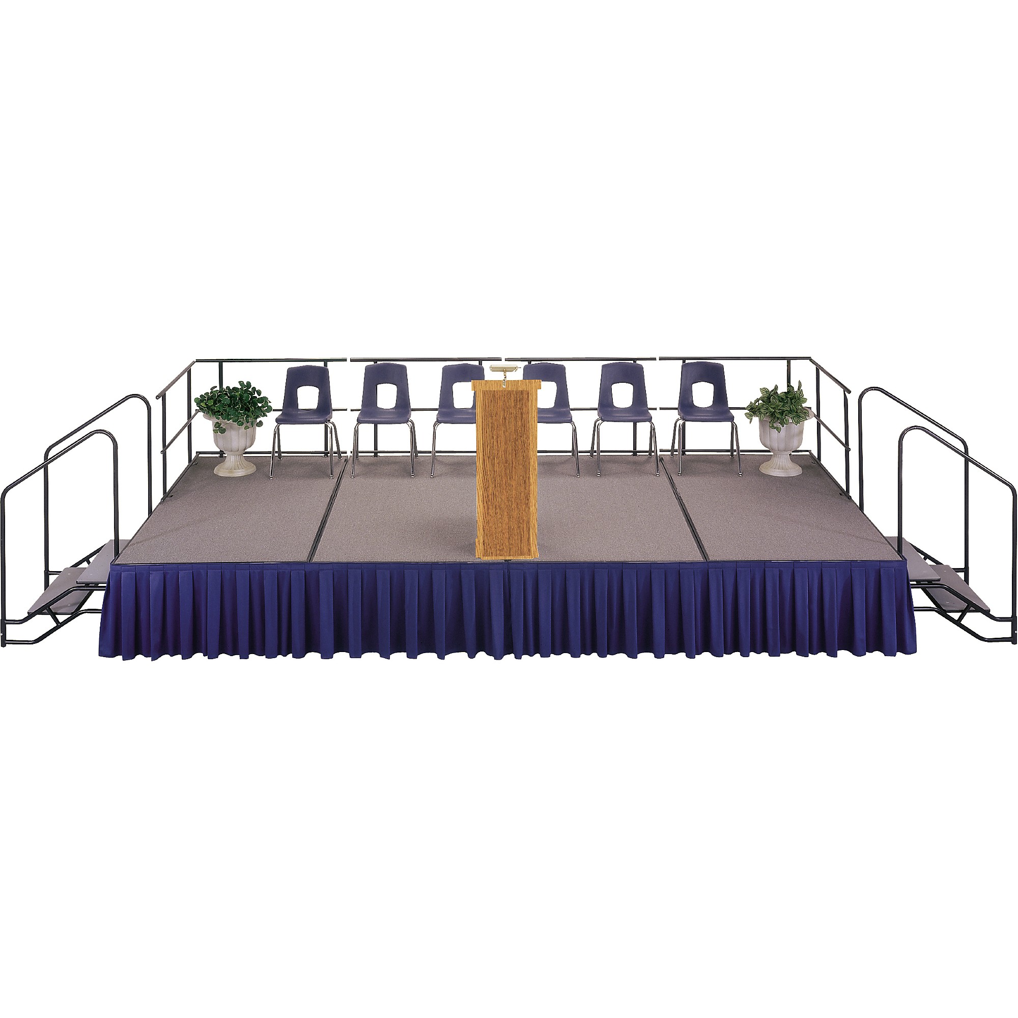 Midwest Folding Products 4' Deep X 8' Wide Single Height Portable