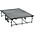 Midwest Folding Products 6' Deep X 8' ... Midwest Folding Products 6' Deep X 8' Wide  Mobile Stage 8 Inch High Hardboard Deck