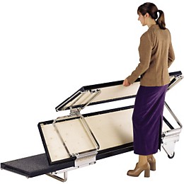 Midwest Folding Products TransFold Choral Risers 72 in. Wide, 4Th Step