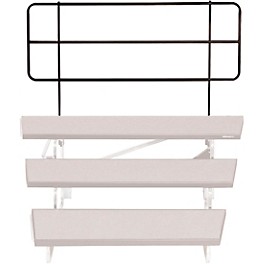 Midwest Folding Products TransFold Choral Risers 72 in. W... Midwest Folding Products TransFold Choral Risers 70 in. Backrail