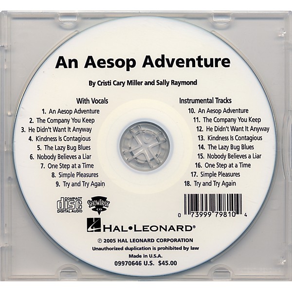 Hal Leonard An Aesop Adventure