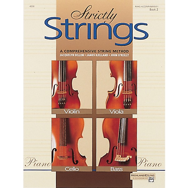 Alfred Strictly Strings Book 2 Piano Accomp.