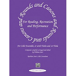 Alfred Rounds and Canons for Reading Cello Ensemble