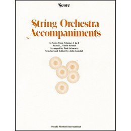 Alfred Suzuki String Orchestra Accompaniments to Solos from Volumes 1 & 2 for Violin 1 Violin 1