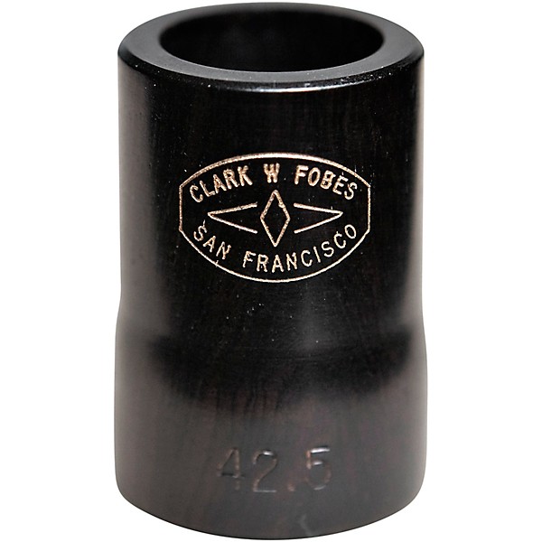 Clark W Fobes Hardwood Clarinet Barrel Eb Clarinet, 42 mm