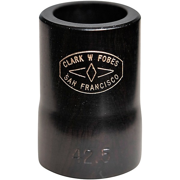 Clark W Fobes Hardwood Clarinet Barrel Eb Clarinet, 43 mm