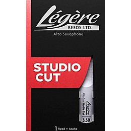 Legere Reeds Studio Cut Alto Saxophone Reed Strength 3.5