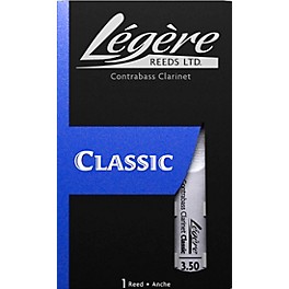 Legere Reeds Contrabass Clarinet Reed Strength 2.5 Legere Reeds Contrabass Clarinet Reed Strength 3.5