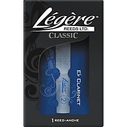 Legere Reeds Eb Clarinet Reed Strength 3.75