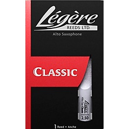 Legere Reeds Alto Saxophone Reed Strength 3.5 Legere Reeds Alto Saxophone Reed Strength 2.5