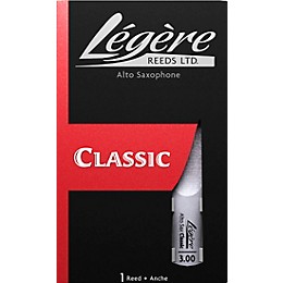 Legere Reeds Alto Saxophone Reed Strength 3