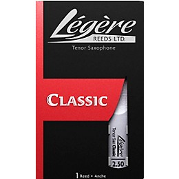 Legere Reeds Tenor Saxophone Reed Strength 2.5