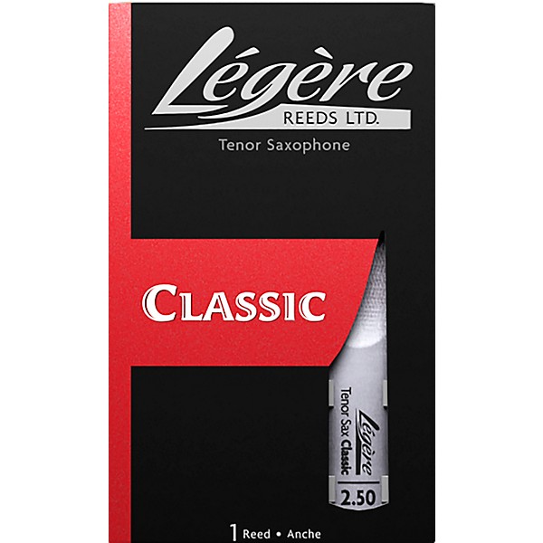 Legere Reeds Tenor Saxophone Reed Strength 2.5