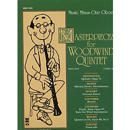Hal Leonard Masterpieces for Woodwind Quintet Oboe