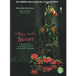 Hal Leonard Mozart Violin Concerto In A