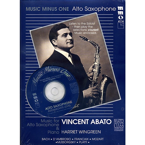Hal Leonard MMOCD4114 Alto Sax Solos