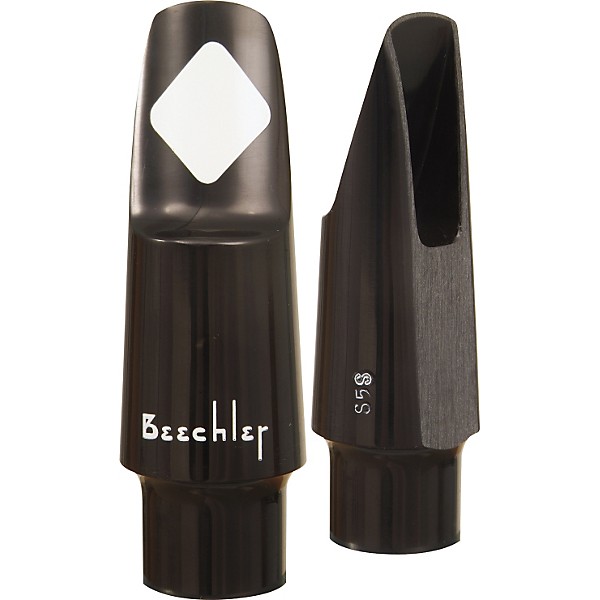 Open Box Beechler Diamond Inlay Alto Saxophone Mouthpiece Level 2 Model M7 194744504860